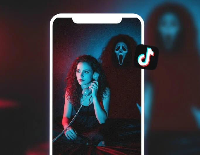 Join the ghostface ai trend on social media with Scream AI