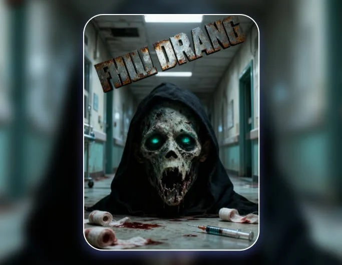 Use Scream AI ghostface generator to create a poster of the scream ghostface killer